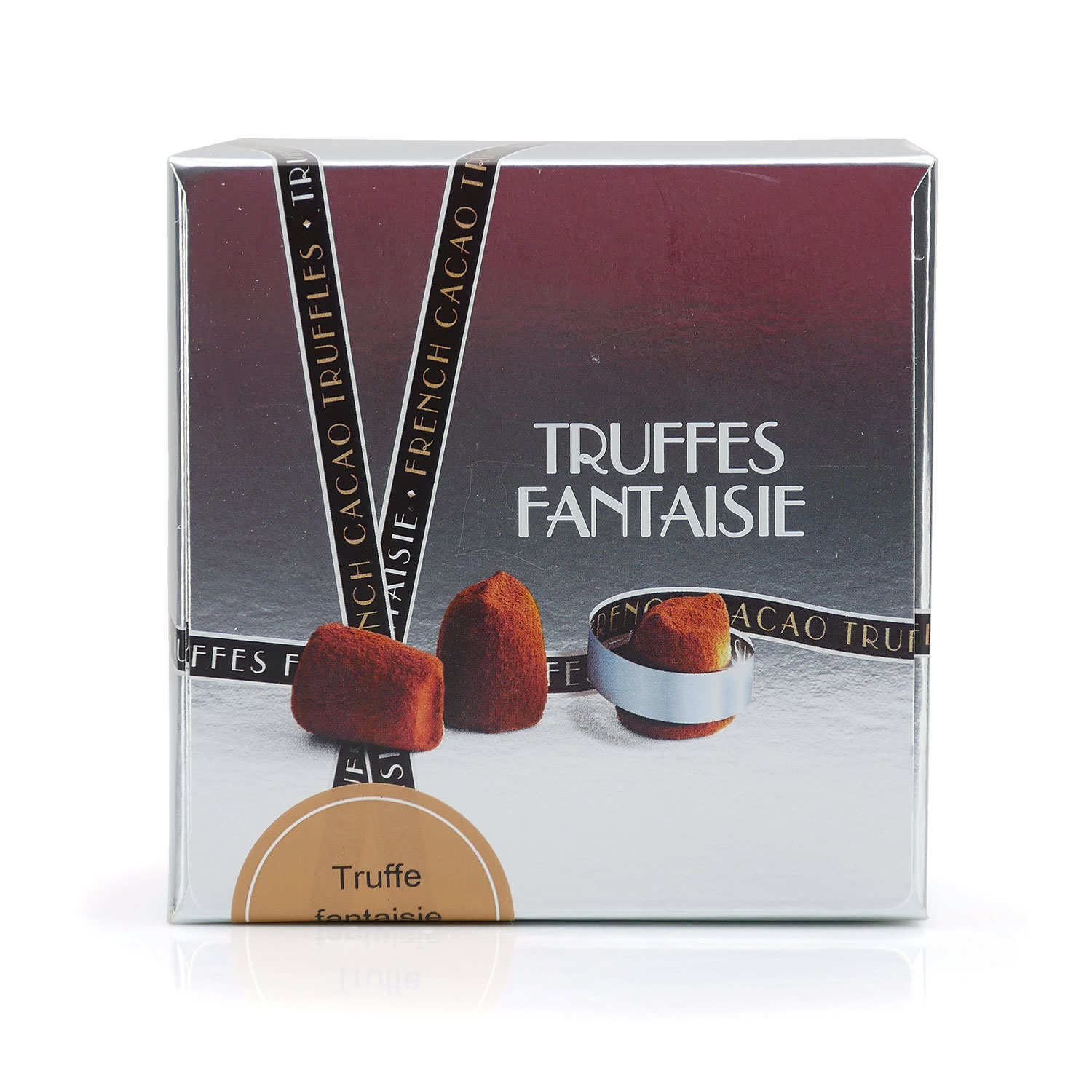 Ballotin argenté de truffes natures