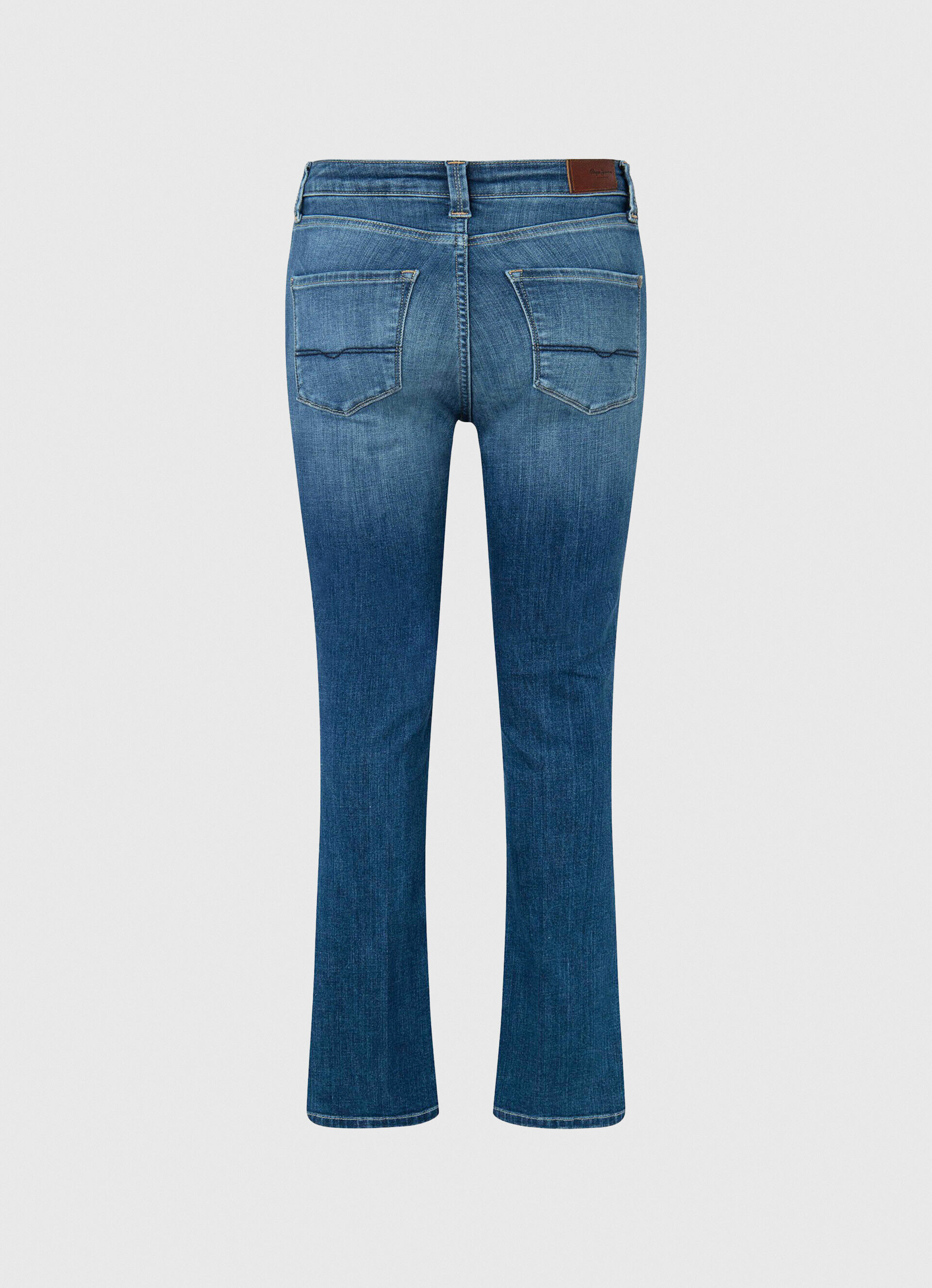 Calça jeans Jean Dion Fit Flare de cintura alta - jeans