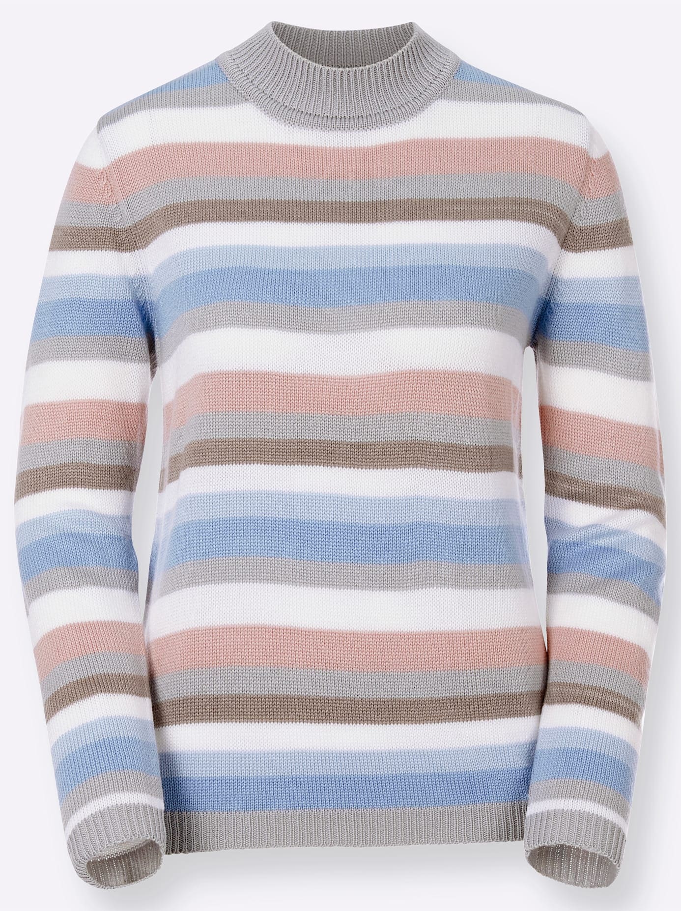 Casual Looks Stehkragenpullover »Pullover«