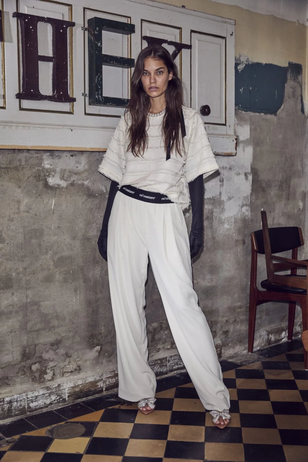 Co´Couture Aminacc Logo Pant 31143 199 bone