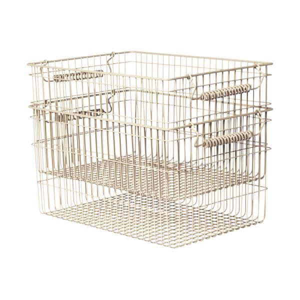 Ferm Living Cala Stapelbare Manden - 2 Stuks - Cashmere