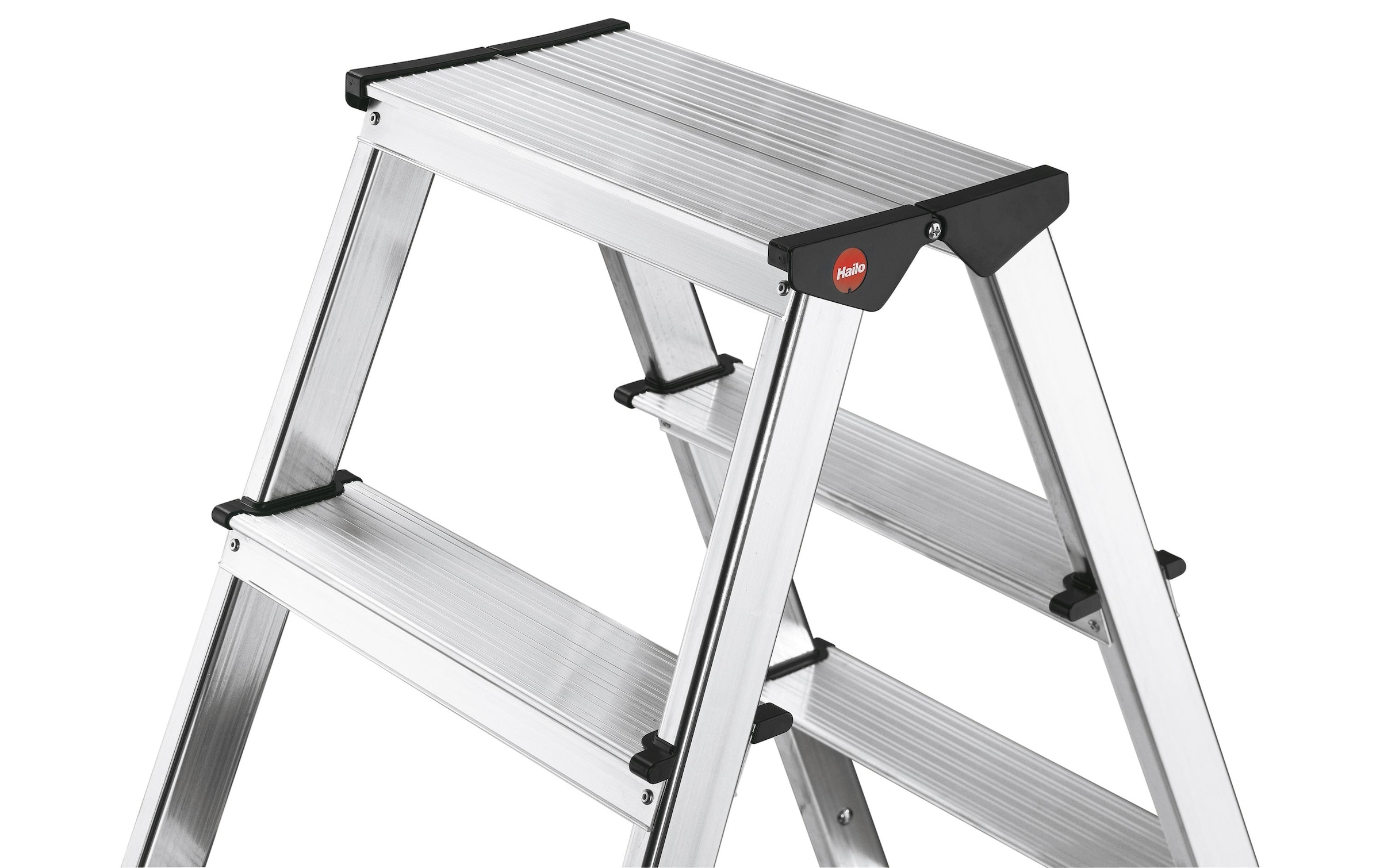 Hailo Trittleiter »2x7 Stufen«