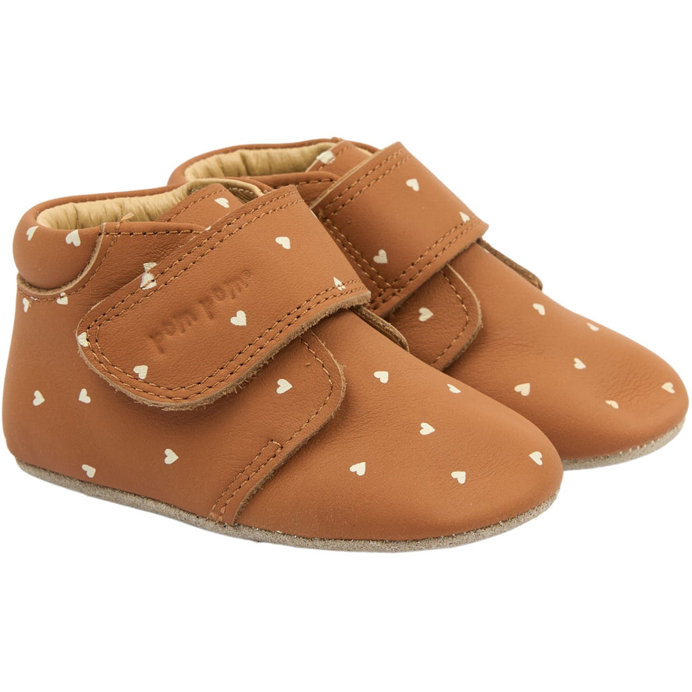 Køb Pom Pom Caramel Café Heart AOP Piti Begynder AOP Futter