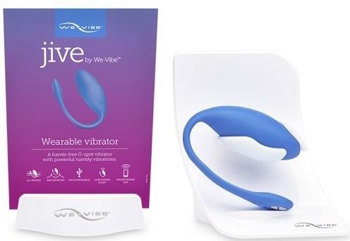 WeVibe Jive Vibrerend Ei - lichtblauw - Bluetooth
