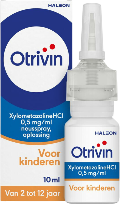 Otrivin Xylometazoline HCI 0,5 mg/ml Kinder Neusspray 10 ML