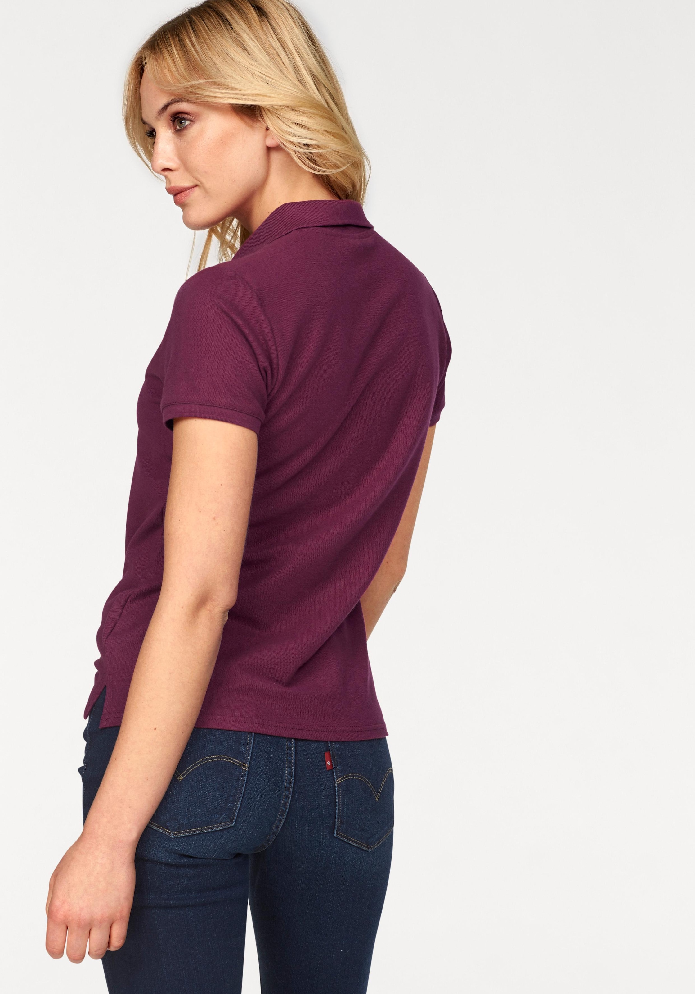 Fruit of the Loom Poloshirt »Lady-Fit Premium Polo« Sommershirt, unifarben, aus reiner Baumwolle