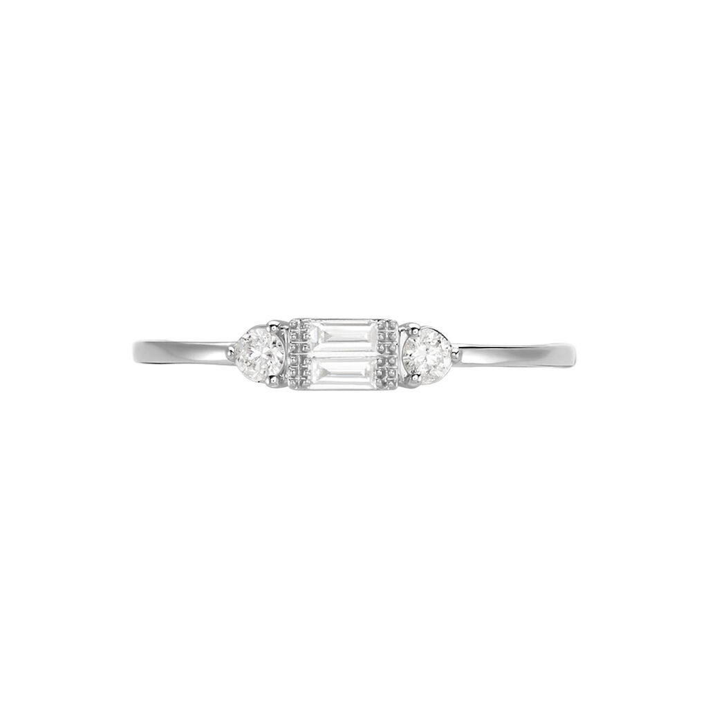 Bague Collection 1986 Or Blanc Diamant