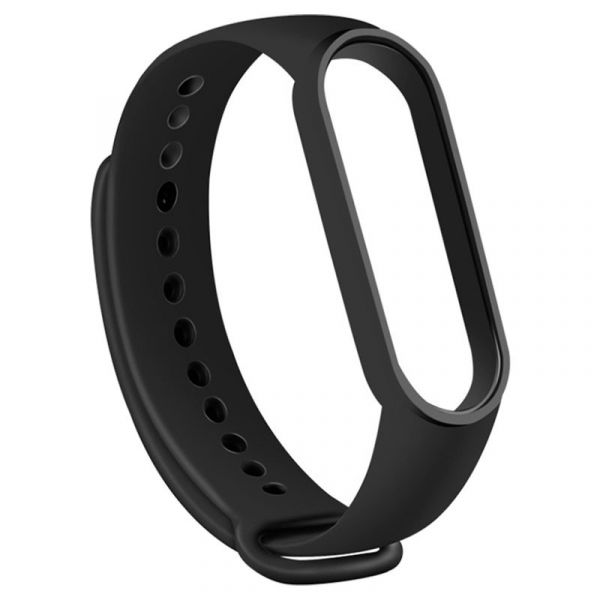 Pulseira de Substituição Xiaomi Mi Smart Band 6 , Mi Band 5 , Amazfit Band 5 Silicone (preto) - 56091
