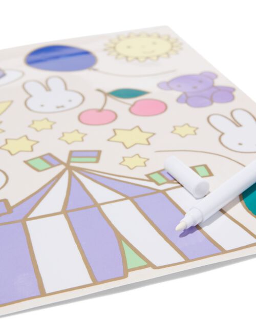 autocollants et marqueur de fenêtre miffy