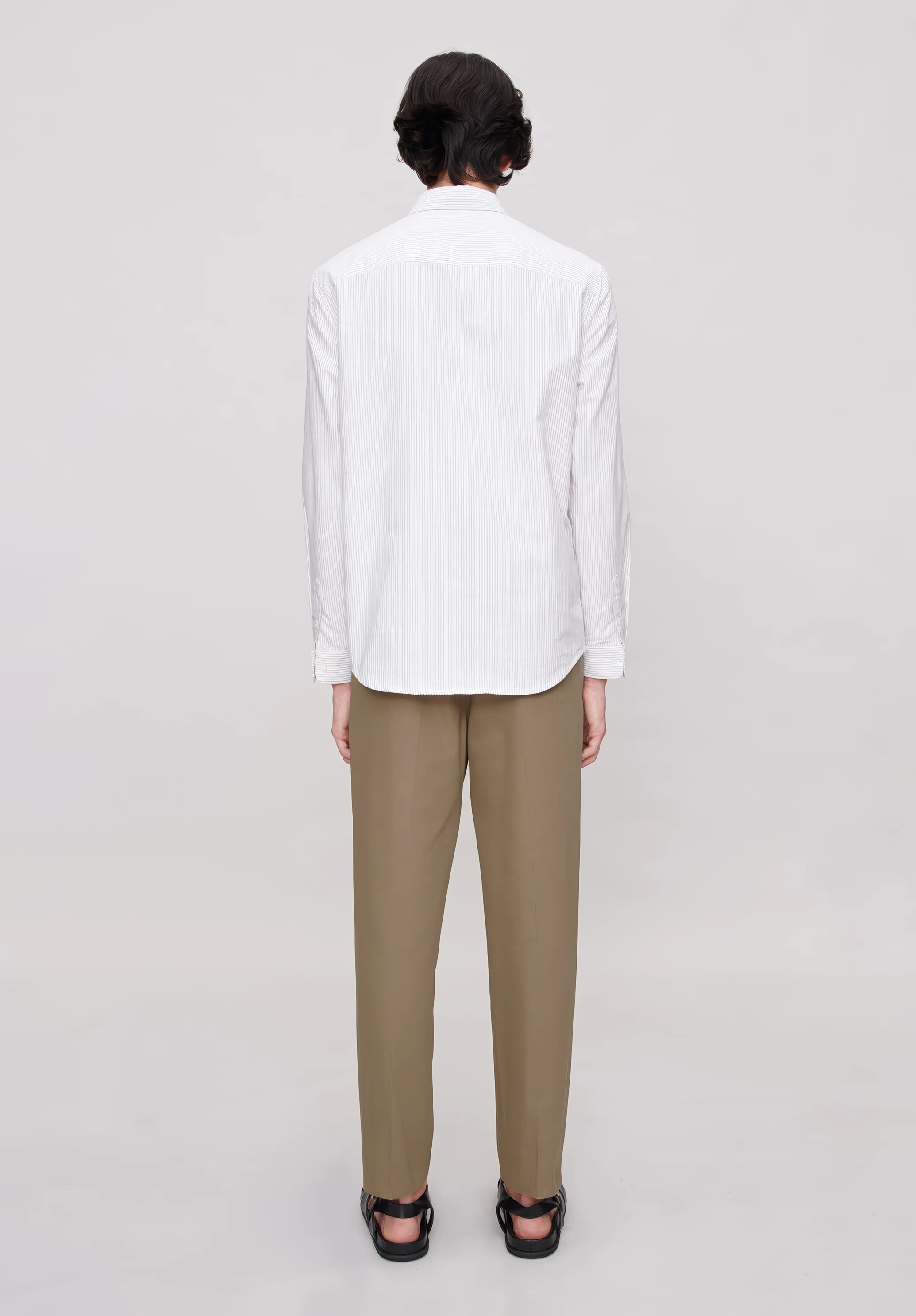 chemise greg logo - Beige
