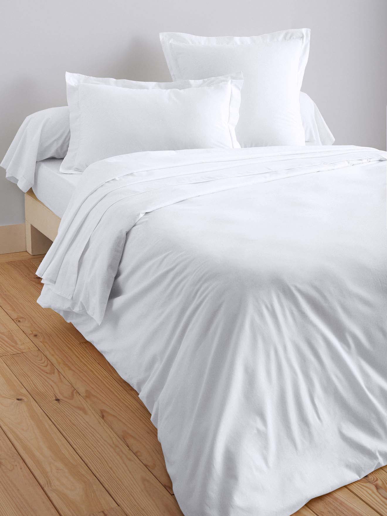 Drap en tissu pur coton