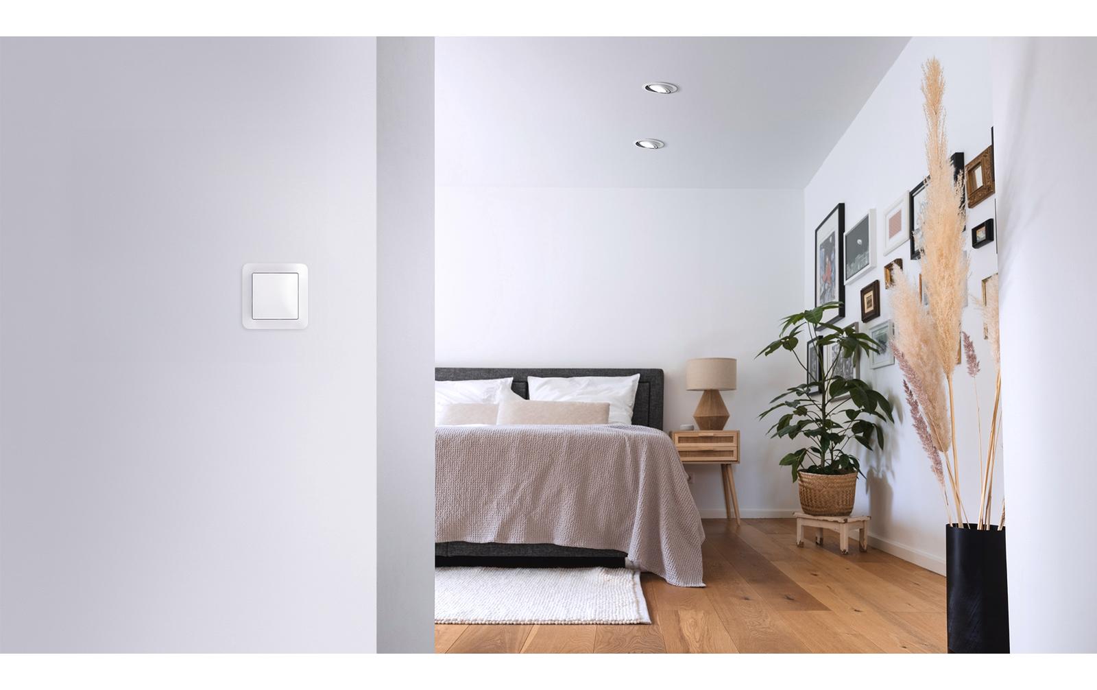 Smart Home Wandschalter 4er SetVier Wandschalter für smarte Aktoren