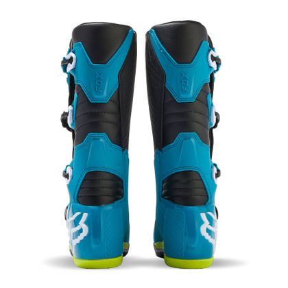 Bottes cross Fox COMP 2025 - Bleu / Jaune
