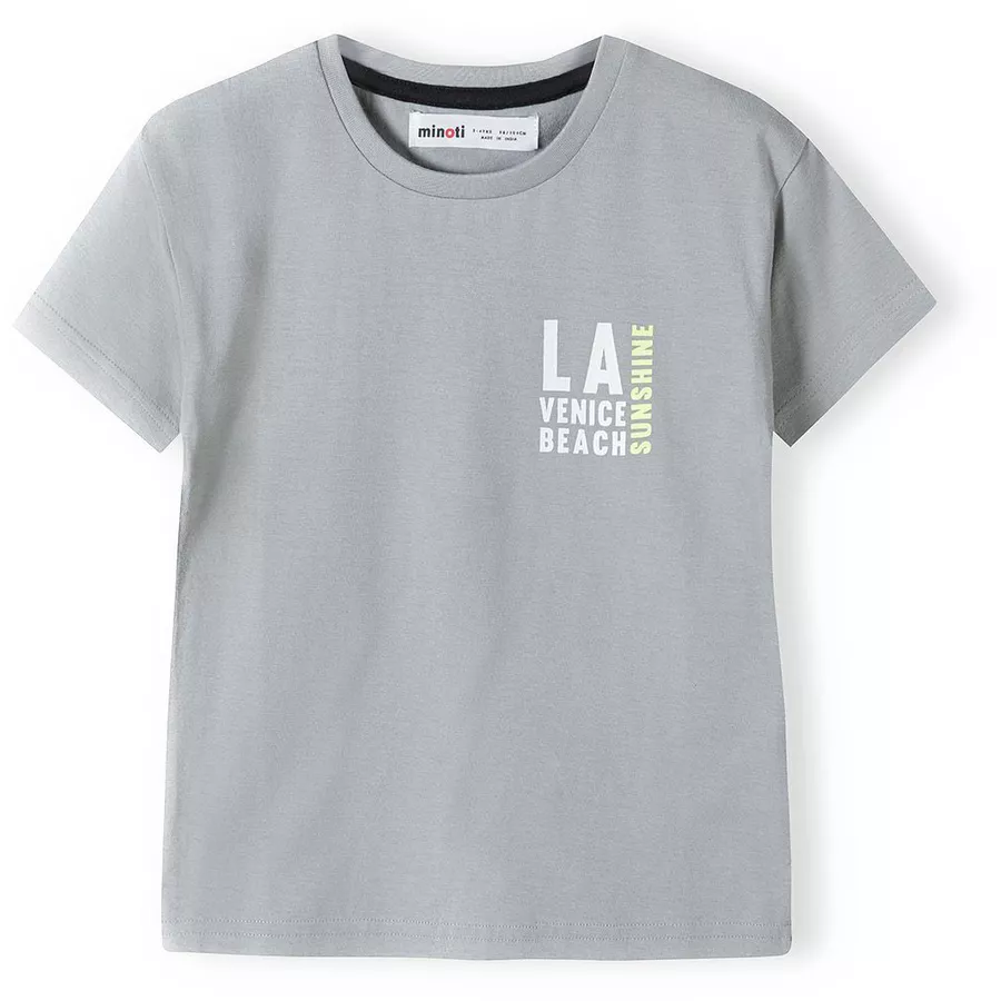 MINOTI 3er-Pack T-Shirts MintgrünGrauWeiß