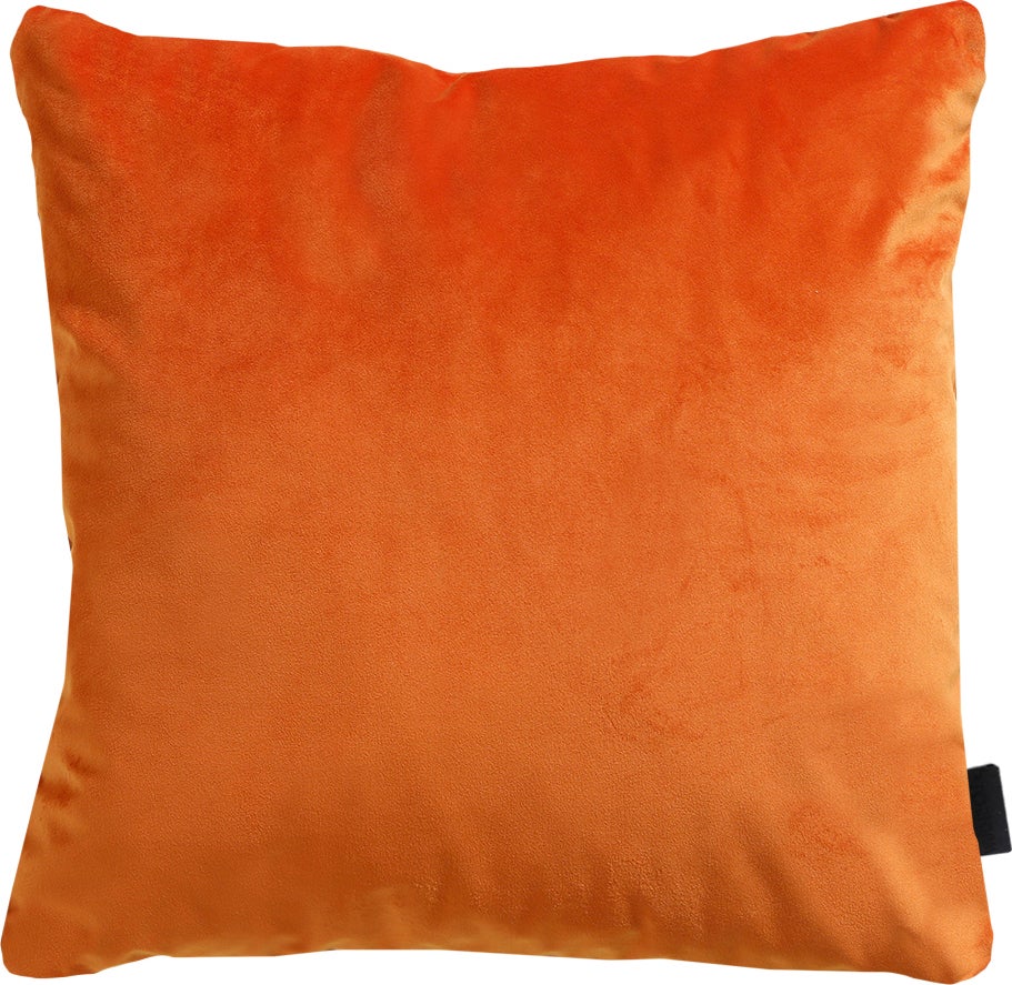 Madison sierkussen Velvet oranje 50 x 50 cm