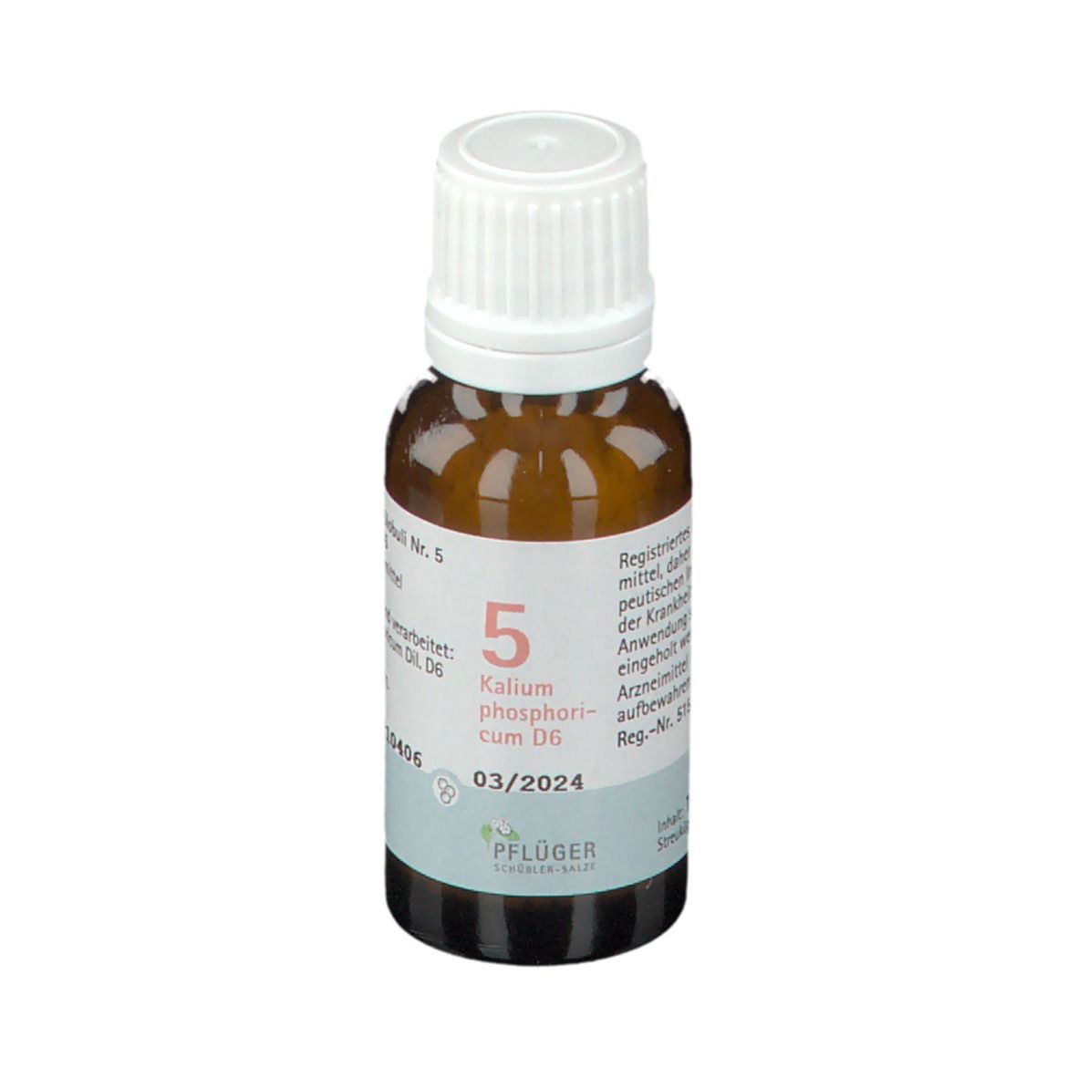 BIOCHEMIE PFLÜGER Nr. 5 Kalium phosphoricum D6