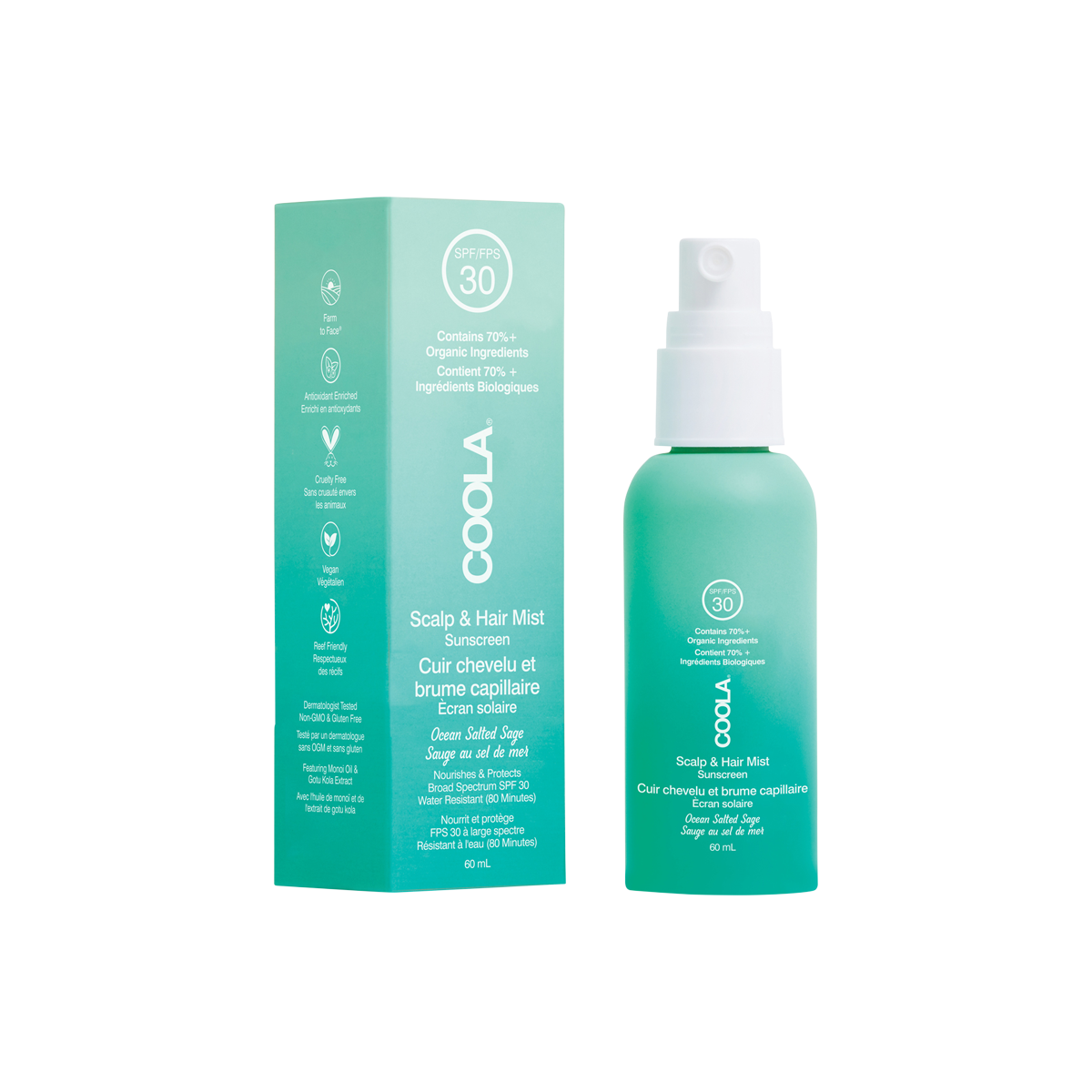 Classic SPF30 Scalp & Hair Mist 59ml