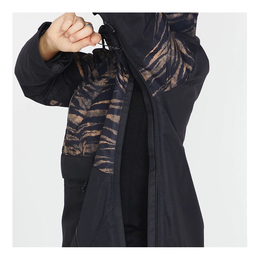Volcom MIRROR - Veste snow Femme tiger print