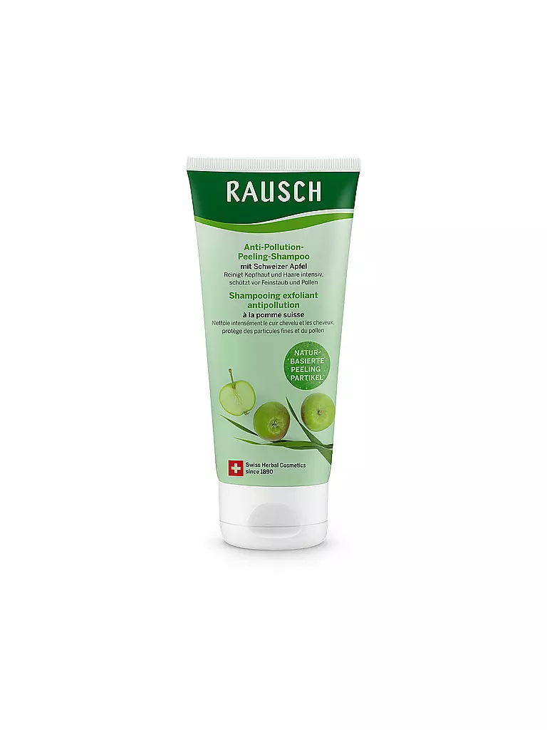 RAUSCH Haarpflege - Anti-Pollution-Peeling-Shampoo mit Schweizer Apfel 100ml keine Farbe