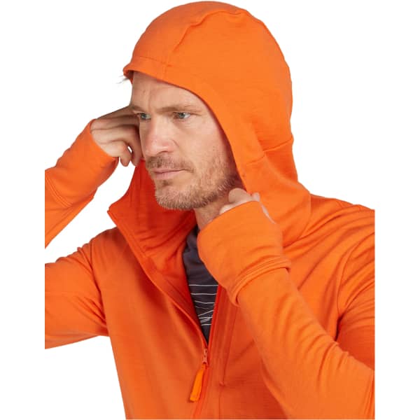 Veste polaire randonnée ICEBREAKER M 260 QUANTUM IV LS ZIP H BLAZE