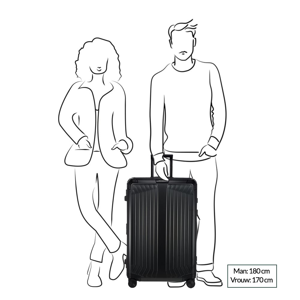 Samsonite Lite-Box Alu Spinner 76 aluminium