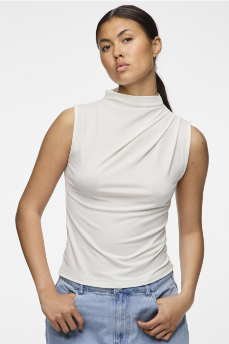 Pieces ecru dames top