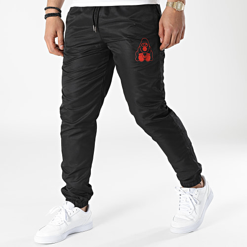 Pantalon Jogging Diamant Gorille Noir Rouge