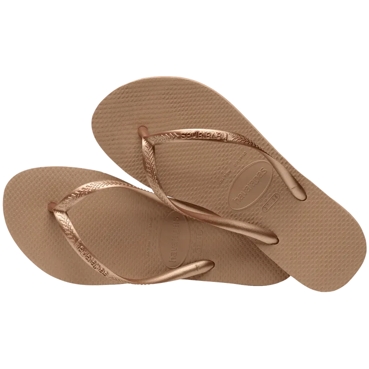 Havaianas  Slim klipklapper - Rose Gold