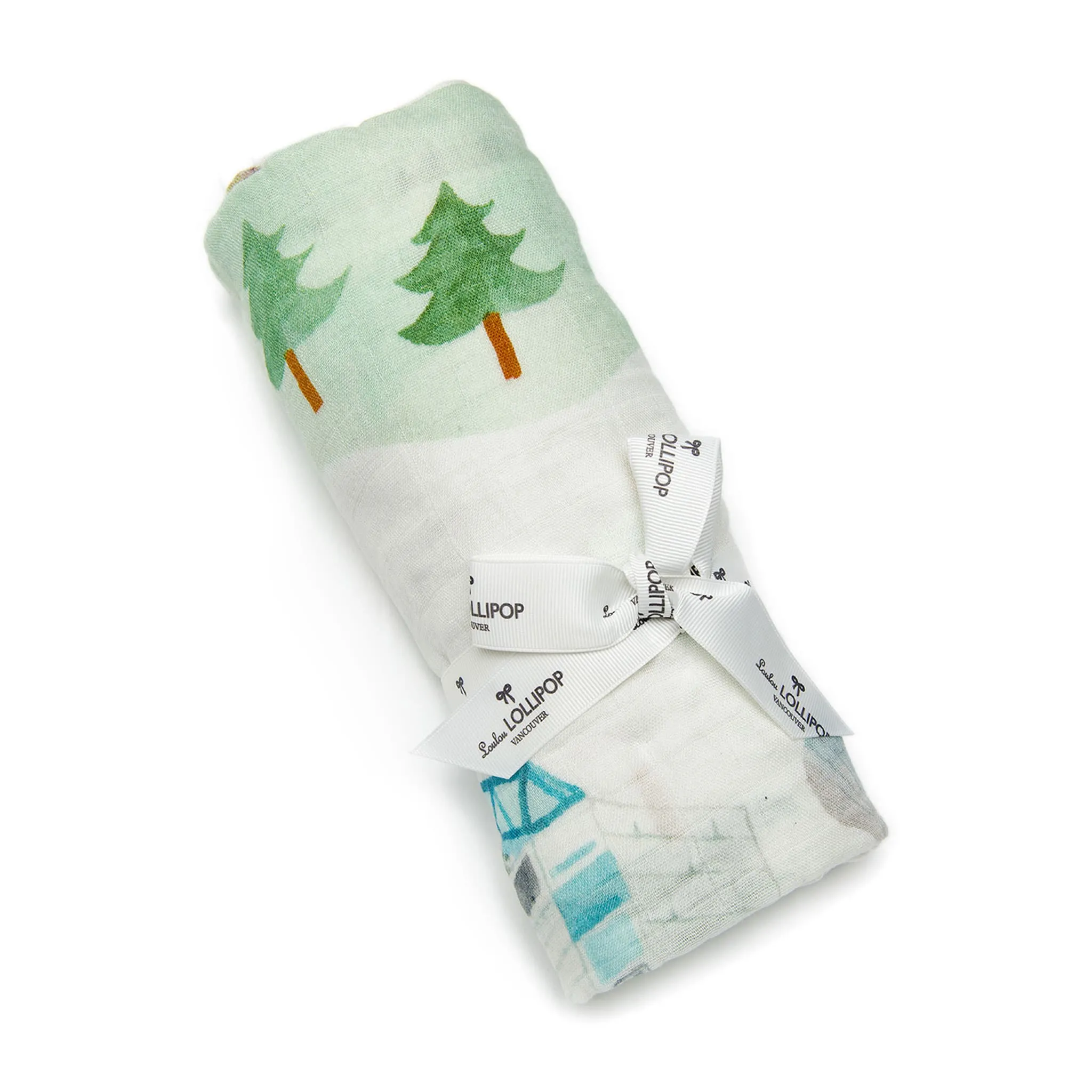 Loulou Lollipop Couverture Mousseline Bambou - Québec