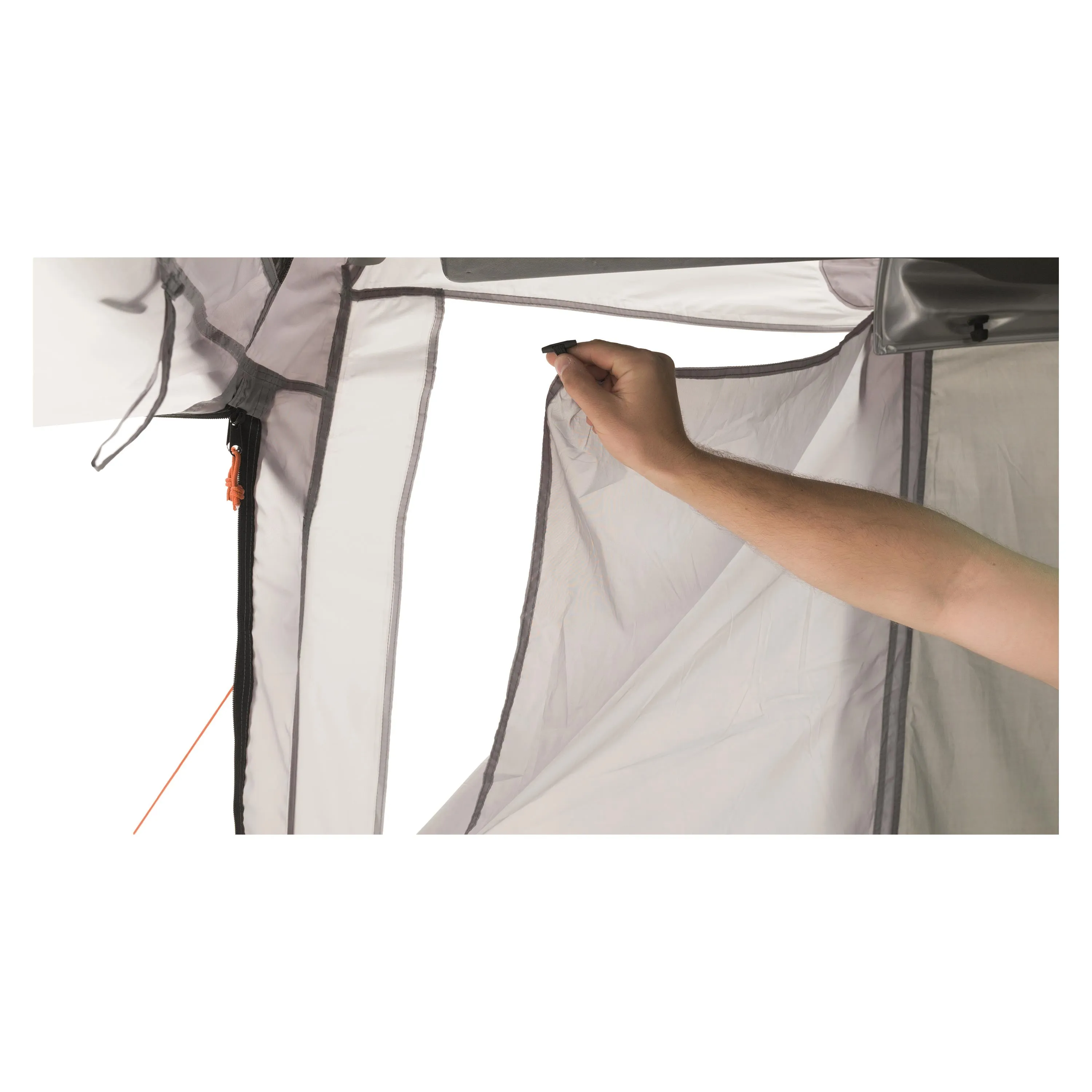 EasyCamp -  Easy Camp Heck-Vorzelt Crowford granite grey