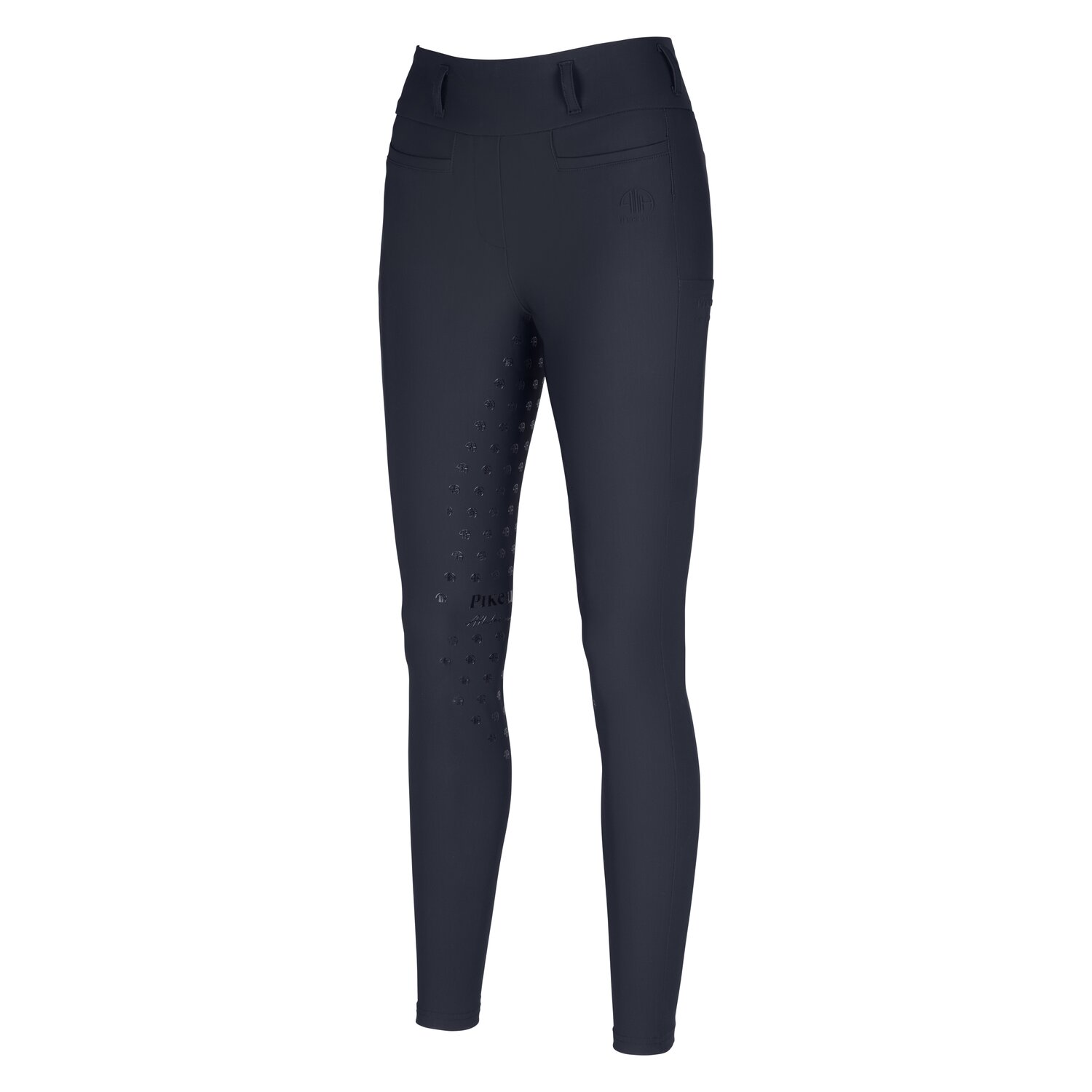 PIKEUR Athleisure Reithose Seamless-Tight Linnett - black