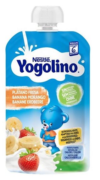NESTLE Yogolino Banane Erdbeere Btl 100 g
