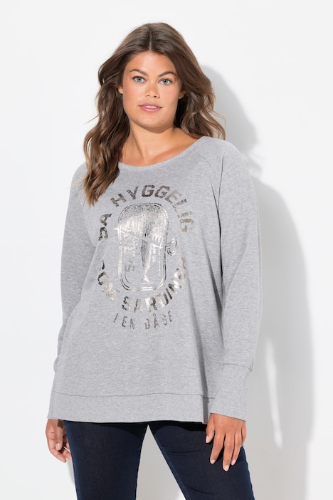 Sweatshirt, Langarm, Rundhals