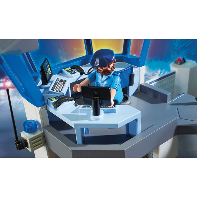 Playmobil® 6872 - Polizei-Kommandozentrale mit Gefängnis - Playmobil City Action