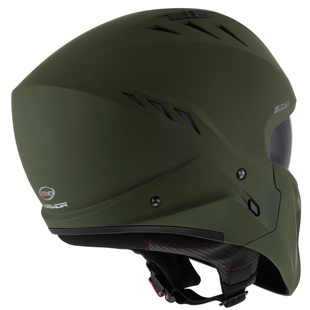 Suomy - Casque Armor Plain Kaki / Mat