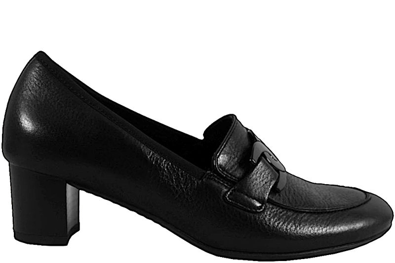ARA CERCOCALF PUMPS I SORT GLAT SKIND