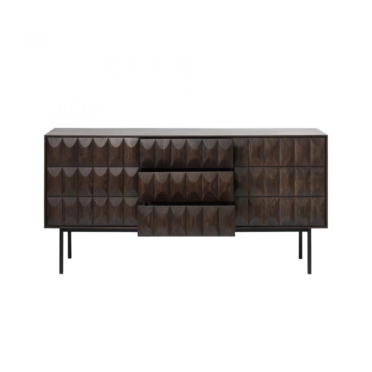 Nordic Home - Magnus eiken dressoir - 160 cm - espresso