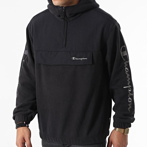 Veste Polaire Outdoor A Capuche 218107 Noir