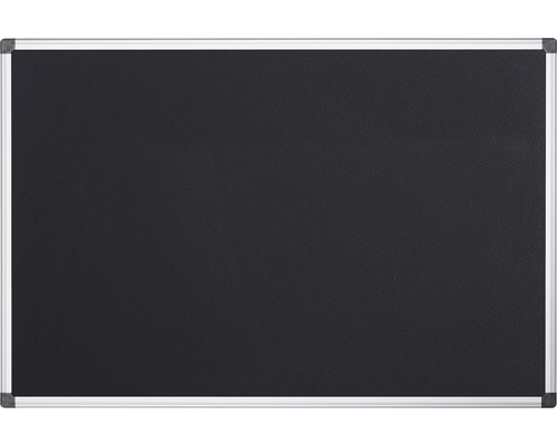 Zwart viltbord 120x120 cm