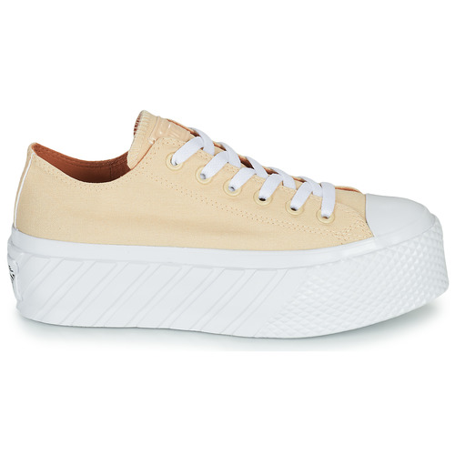 Converse - CHUCK TAYLOR ALL STAR LIFT 2X HYBRID SHINE OX - Jaune