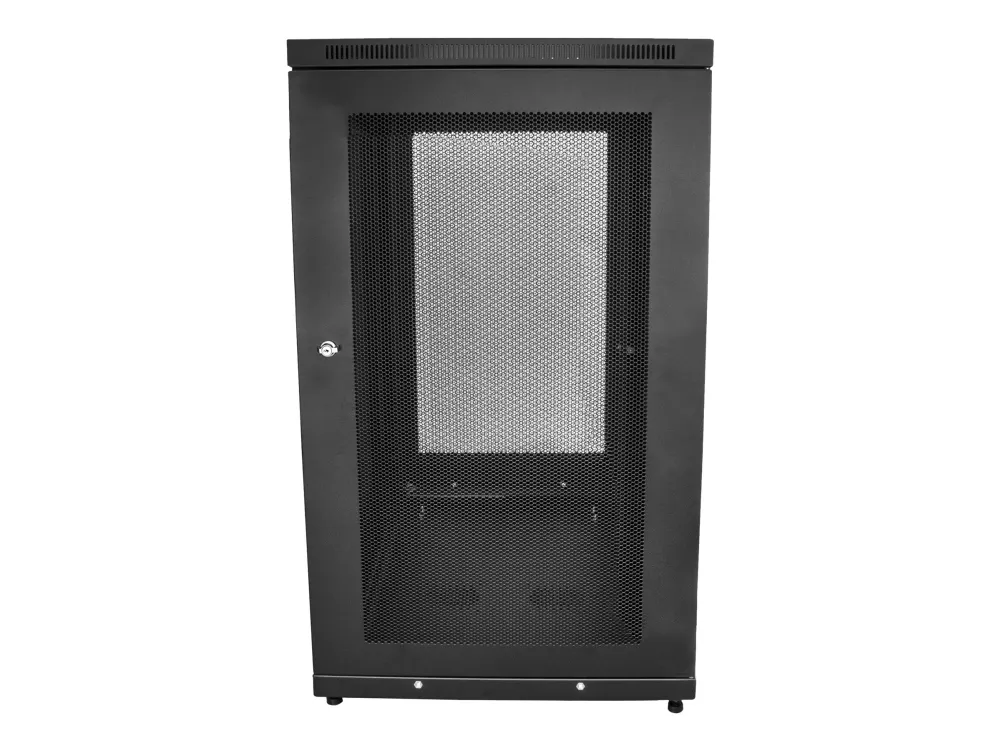 StarTech.com 18U Server Rack Cabinet, 4-Post Adjustable Depth (2