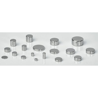 Aimant néodyme, diamètre: 10 x (H)1 mm, nickel