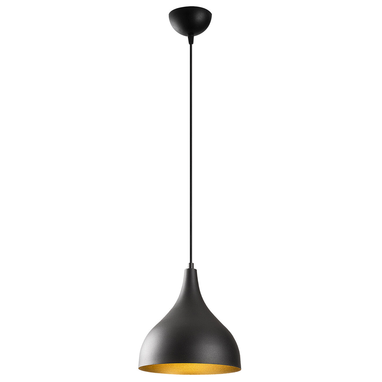 Opviq Suspension Saglam noir/doré - 26x126 cm