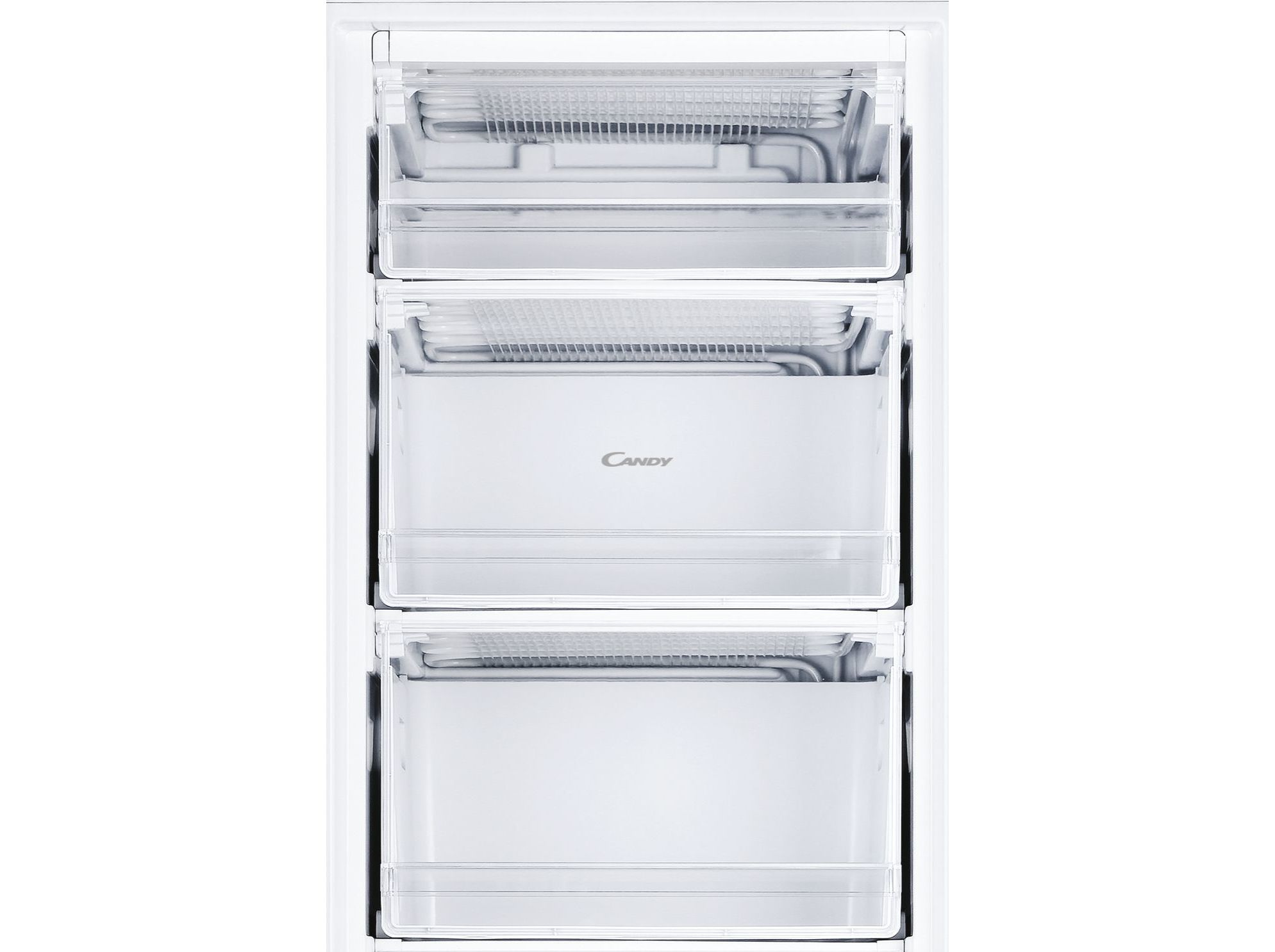 CONGELADOR VERTICAL CANDY CUS518EW ENCASTRE 204 L