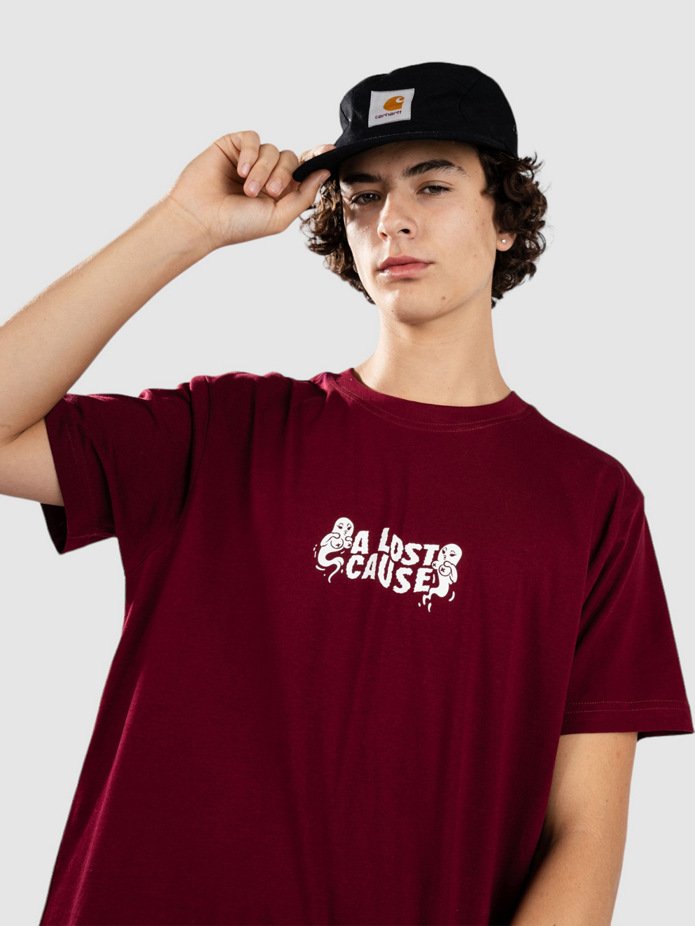 A Lost Cause Freak T-Shirt maroon