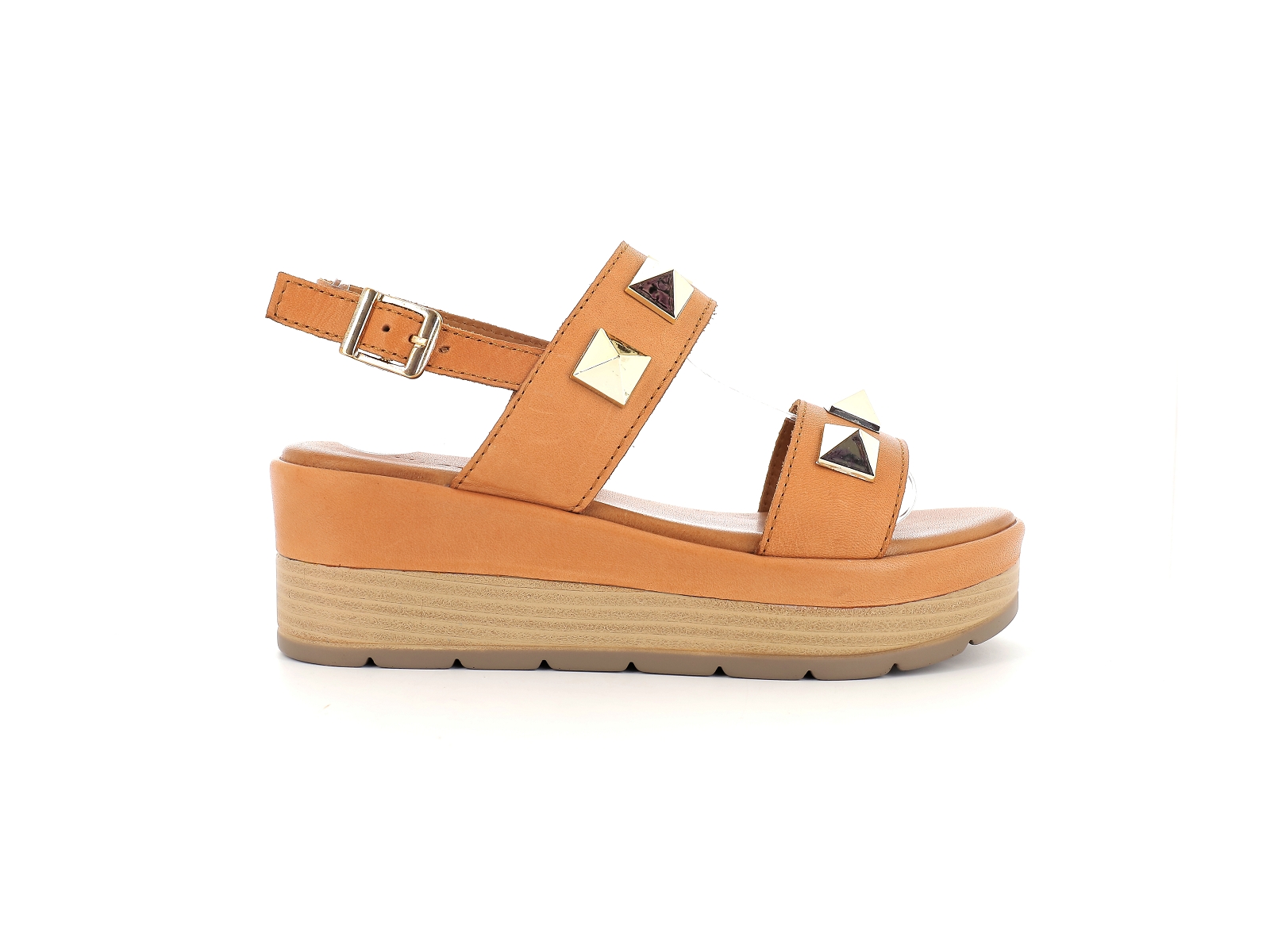 K brand-ELVIA Cuir Camel