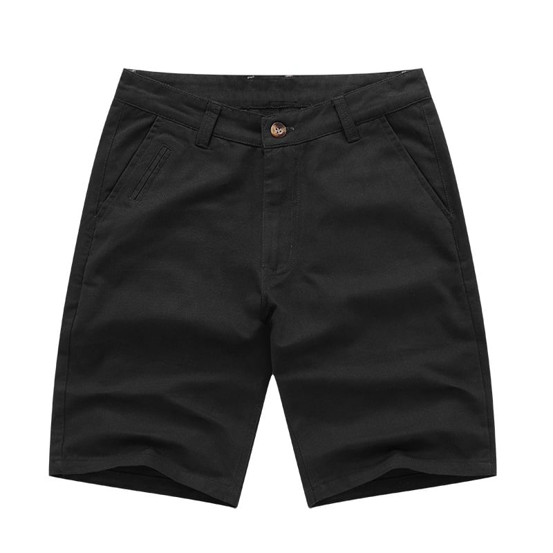 Lefitt - Mid Rise Plain Shorts