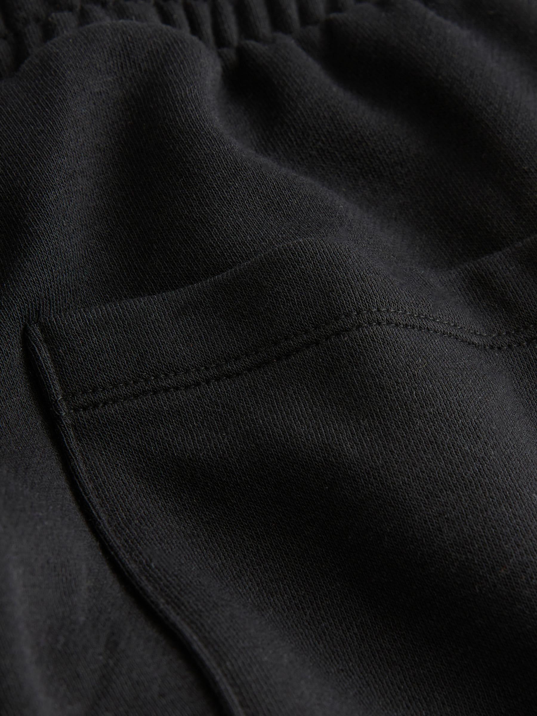 Zwart - Joggingbroek met banden