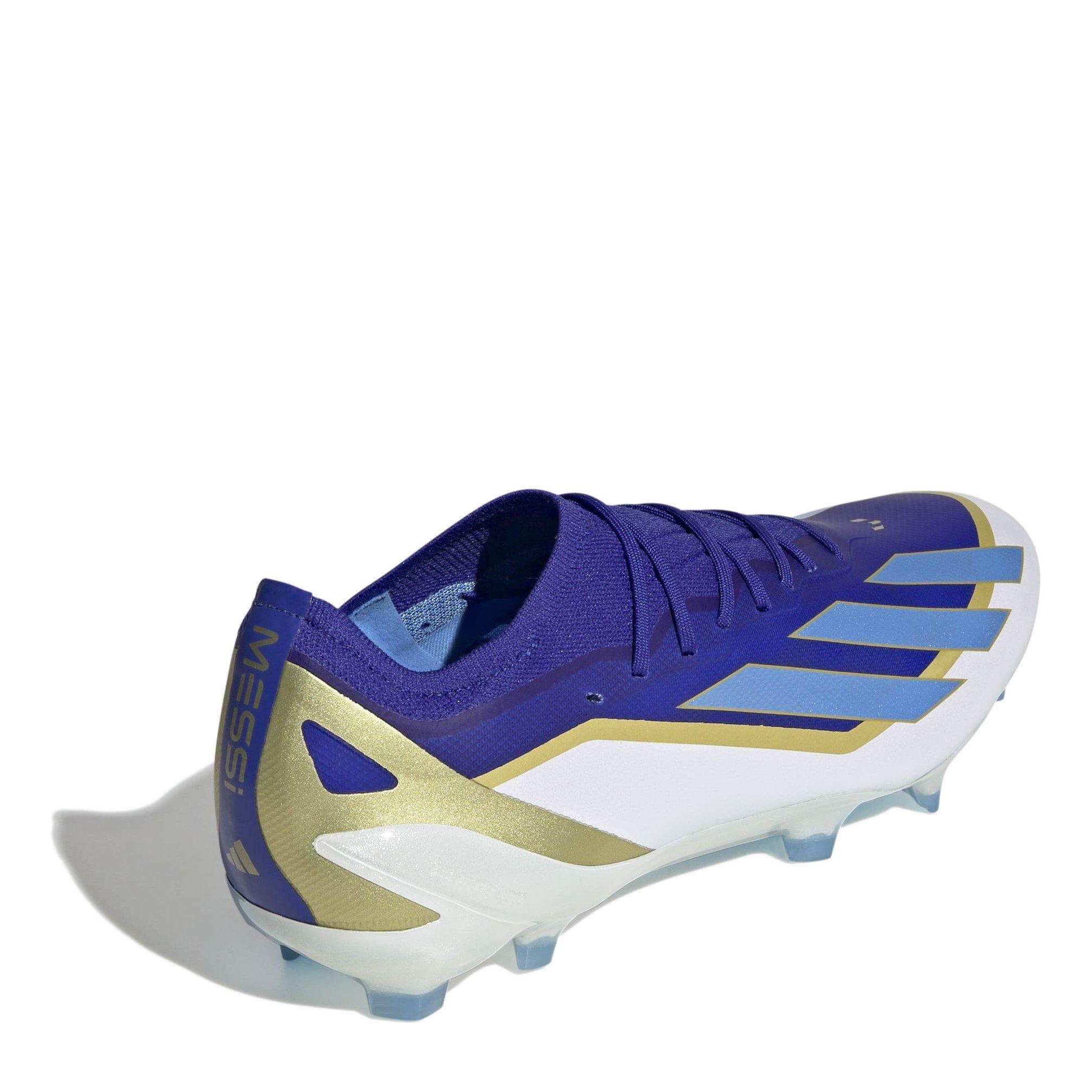 adidas X Crazyfast Messi Elite Juniors Firm Ground Football Boots