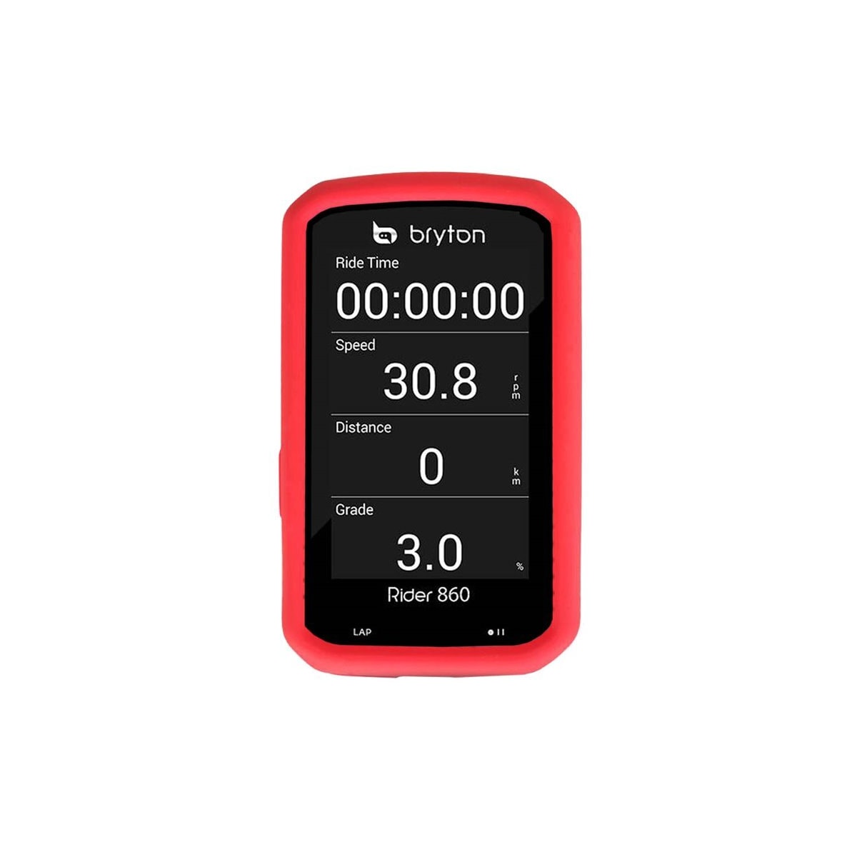 Silikon deksel Bryton Rider 860 E - Rød